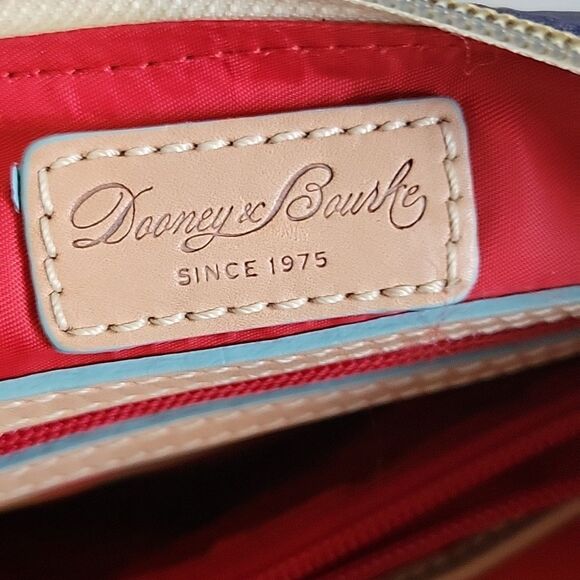 Dooney & Bourke Navy Blue Hobo Bag with Fairy Print - Picture 11 of 16